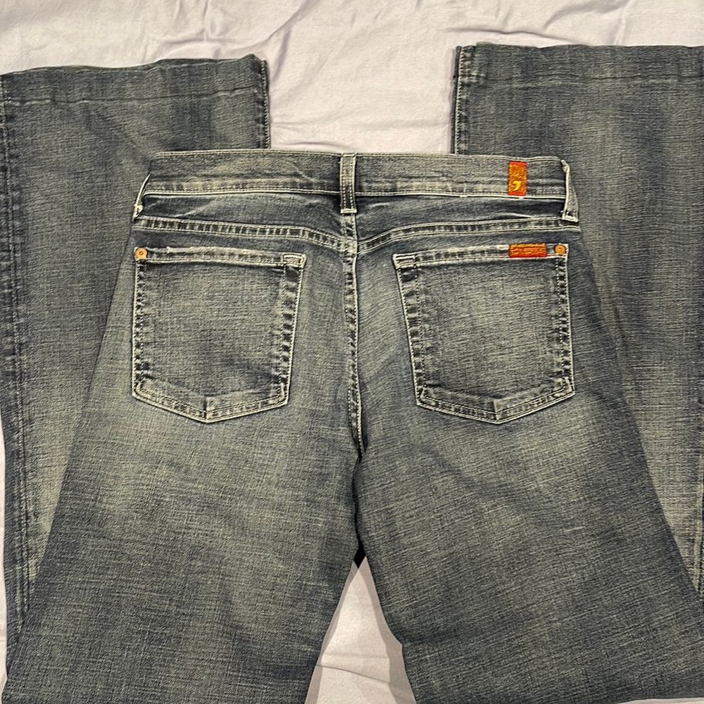 7FAMK Size 28 Slim Trouser